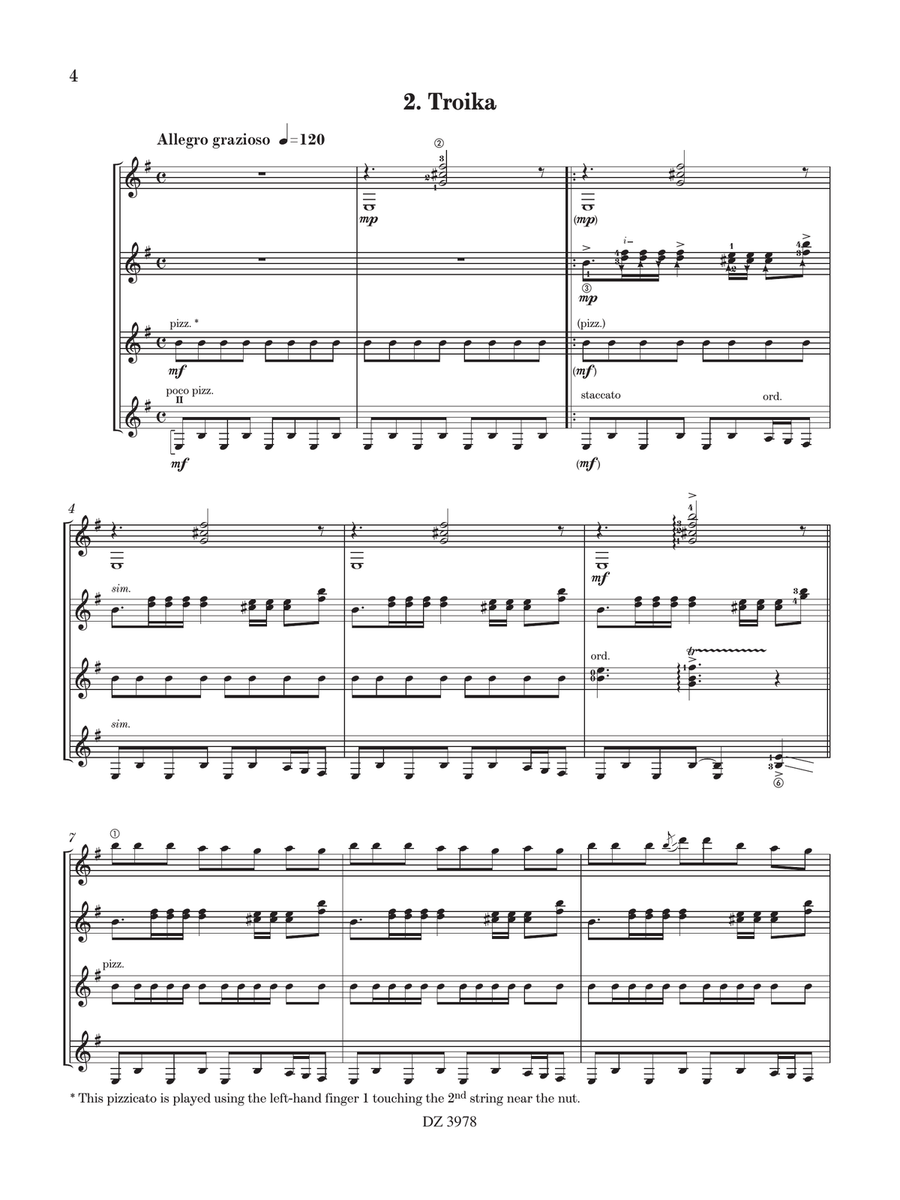 Khorovod, Op. 24 bis Guitar Ensemble - Digital Sheet Music page 5