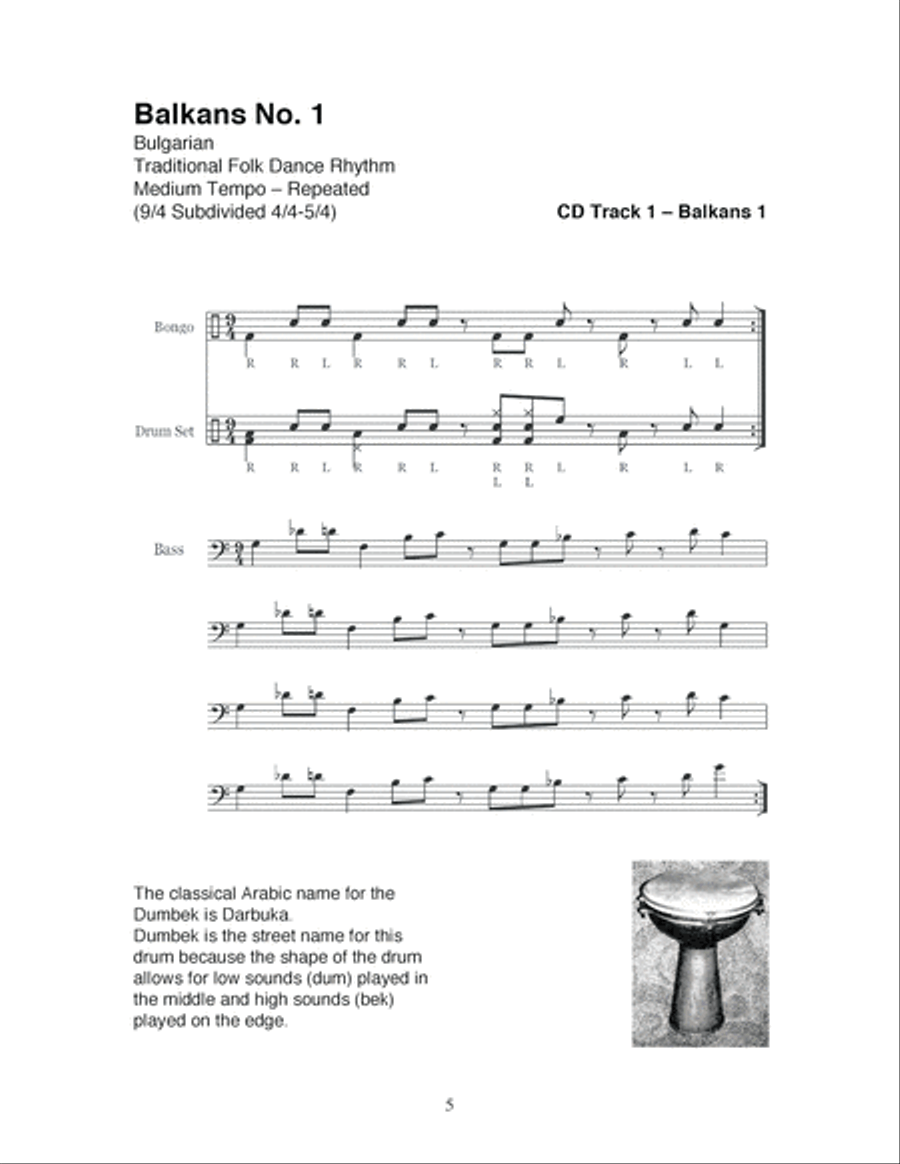 Earth Rhythms Catalog, Volume 2 Percussion scores gallery preview page 6