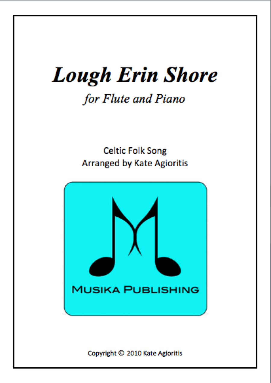 Lough Erin Shore - Flute and Piano Flute Solo scores gallery preview page 1