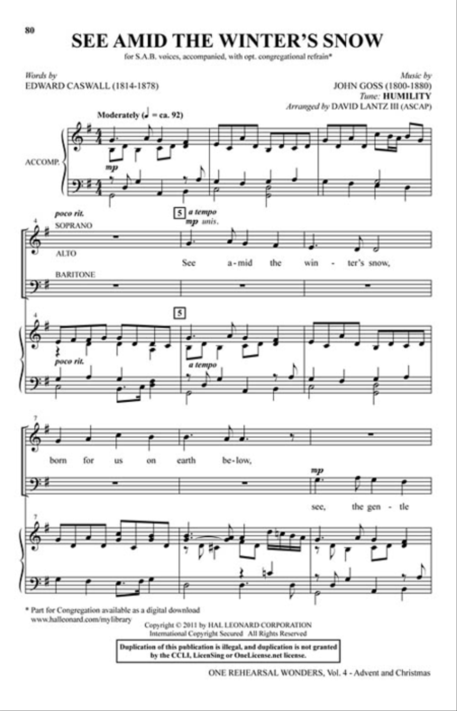 One Rehearsal Wonders, Volume 4 4-Part scores gallery preview page 7