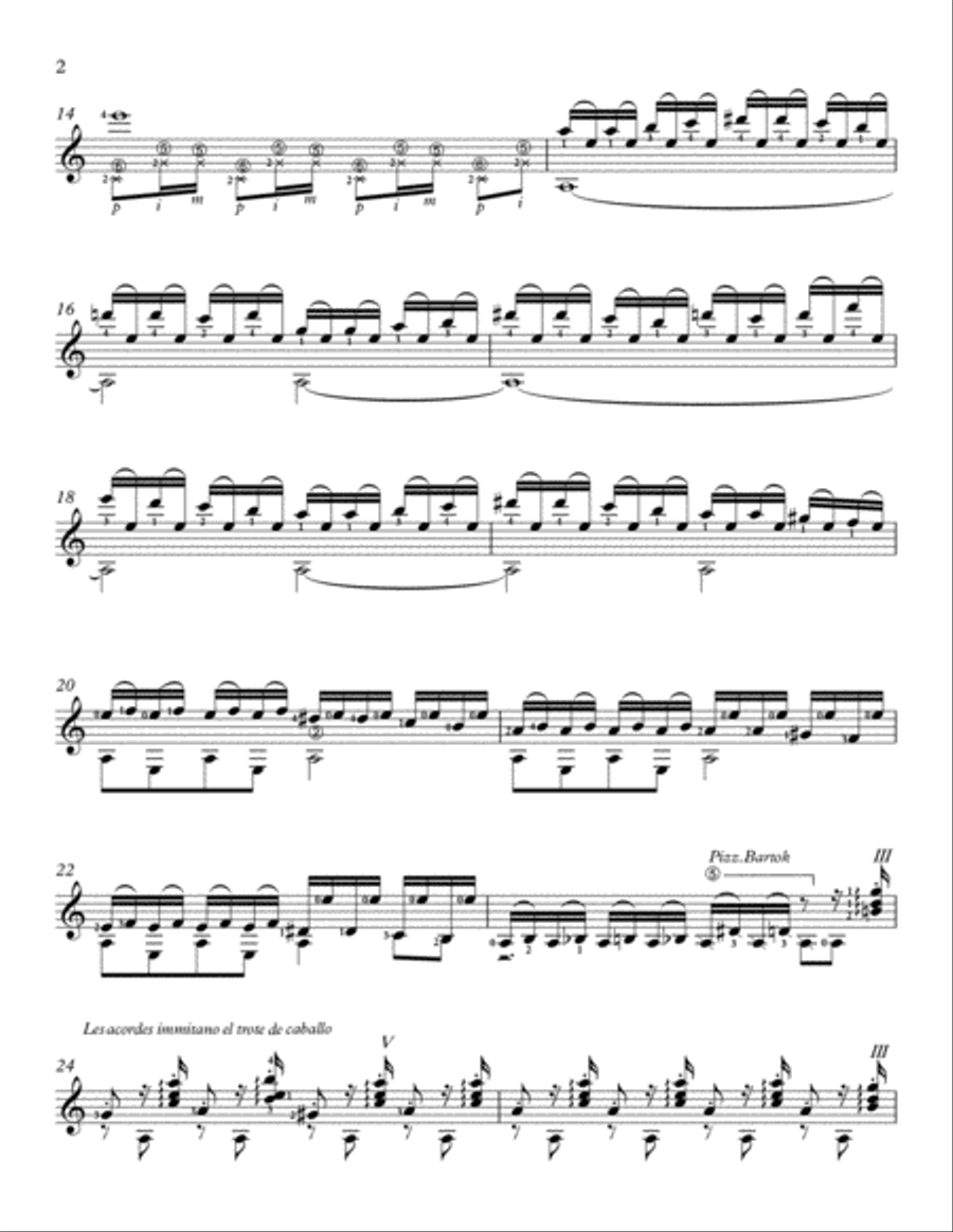 El Castillo Guitar Solo scores gallery preview page 2