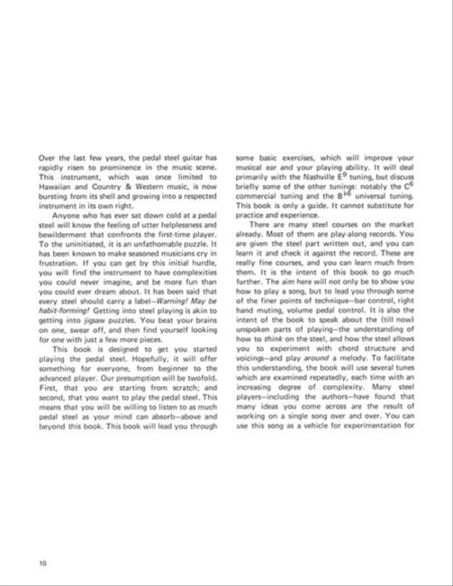 Pedal Steel Guitar Steel Guitar scores gallery preview page 9