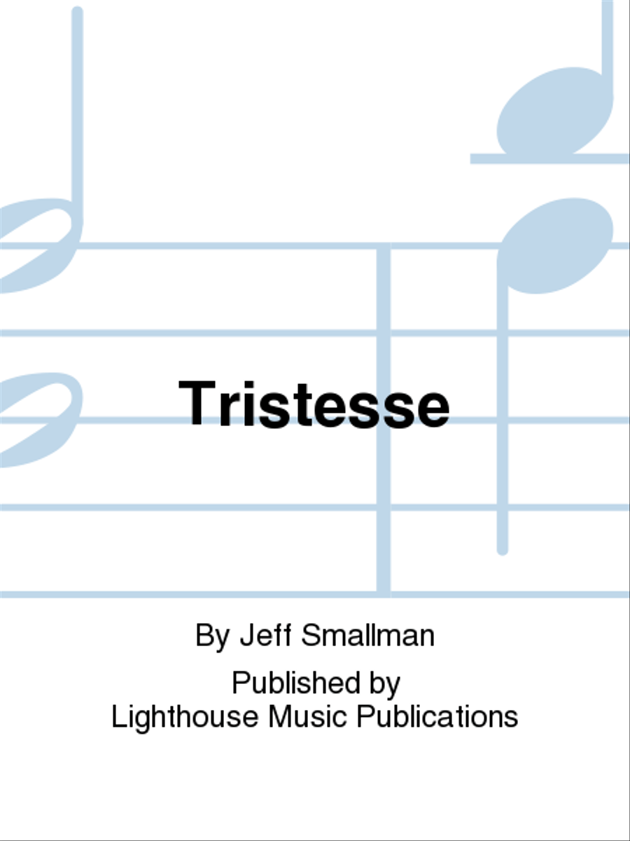 Tristesse Tristesse Piano Solo scores gallery preview page 1