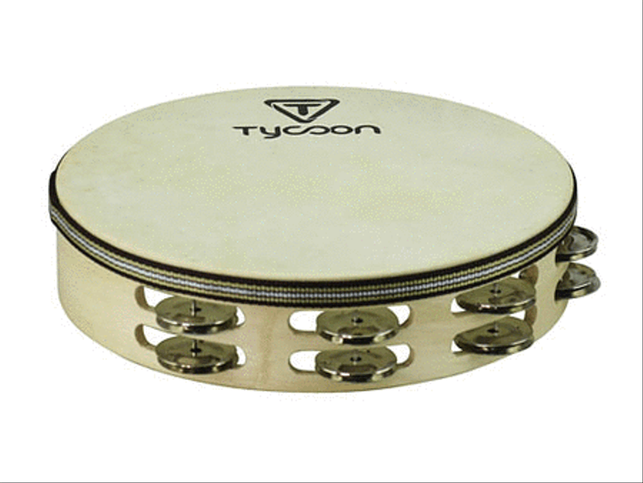 Double Row Headed Wooden Tambourine Tambourines scores gallery preview page 2