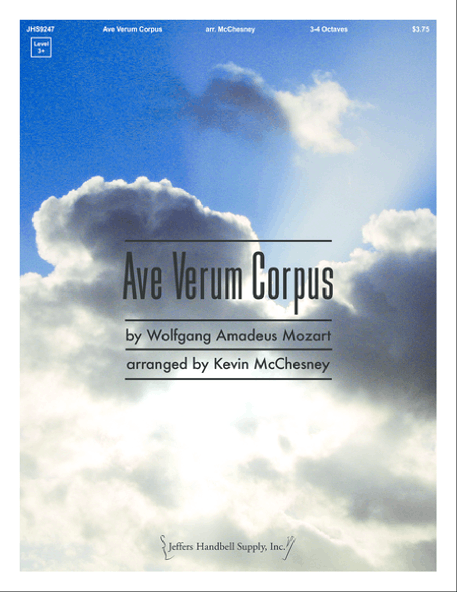 Ave Verum Corpus 4-Octaves scores gallery preview page 1