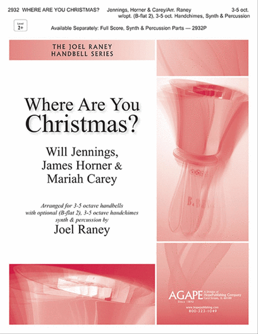Where Are You Christmas? Handbell Choir scores gallery preview page 1