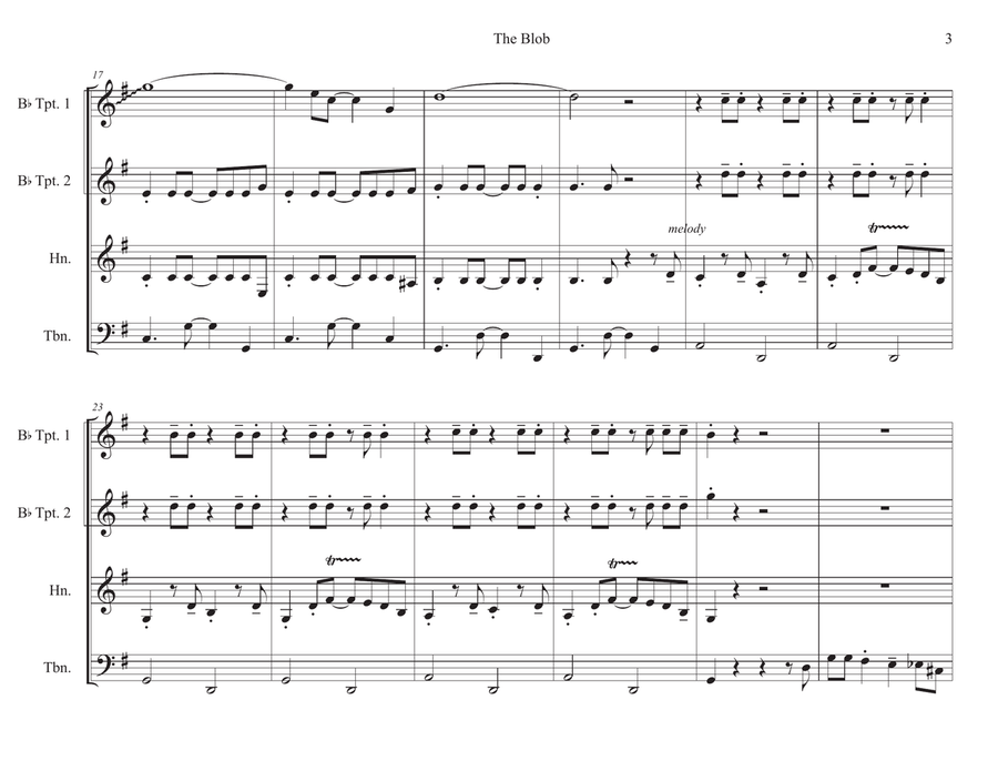 The Blob Brass Ensemble scores gallery preview page 6