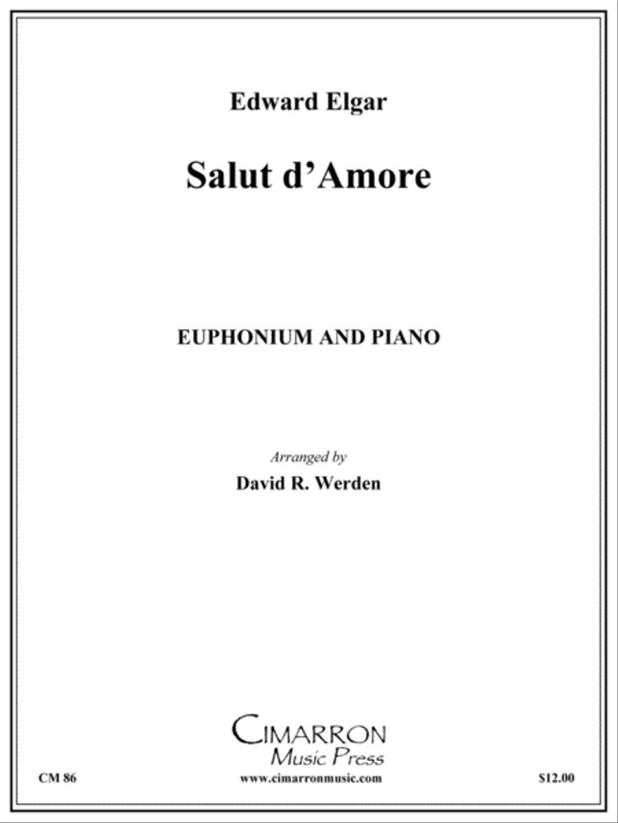 Salut d' Amour Salut d' Amour Euphonium scores gallery preview page 1