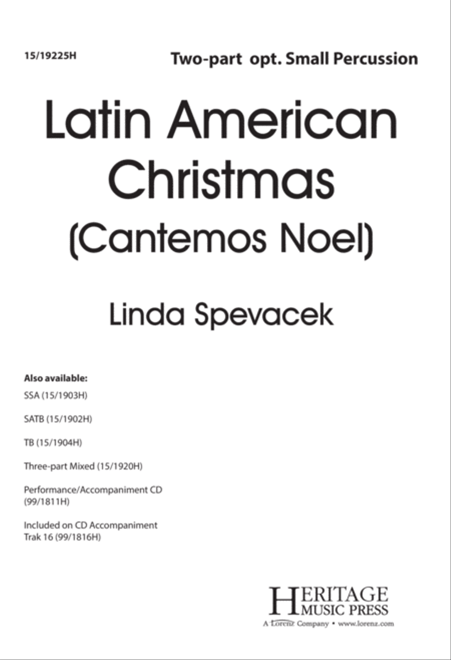 Latin American Christmas 2-Part scores gallery preview page 1
