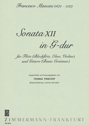 Sonata XII G major
