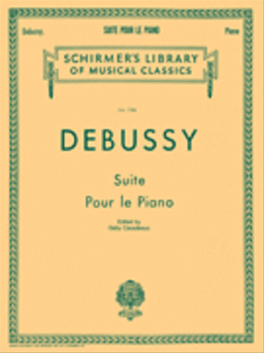 Suite pour le Piano Piano Solo scores gallery preview page 1