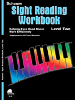 Book cover for Schaum Sight Reading Workbook
