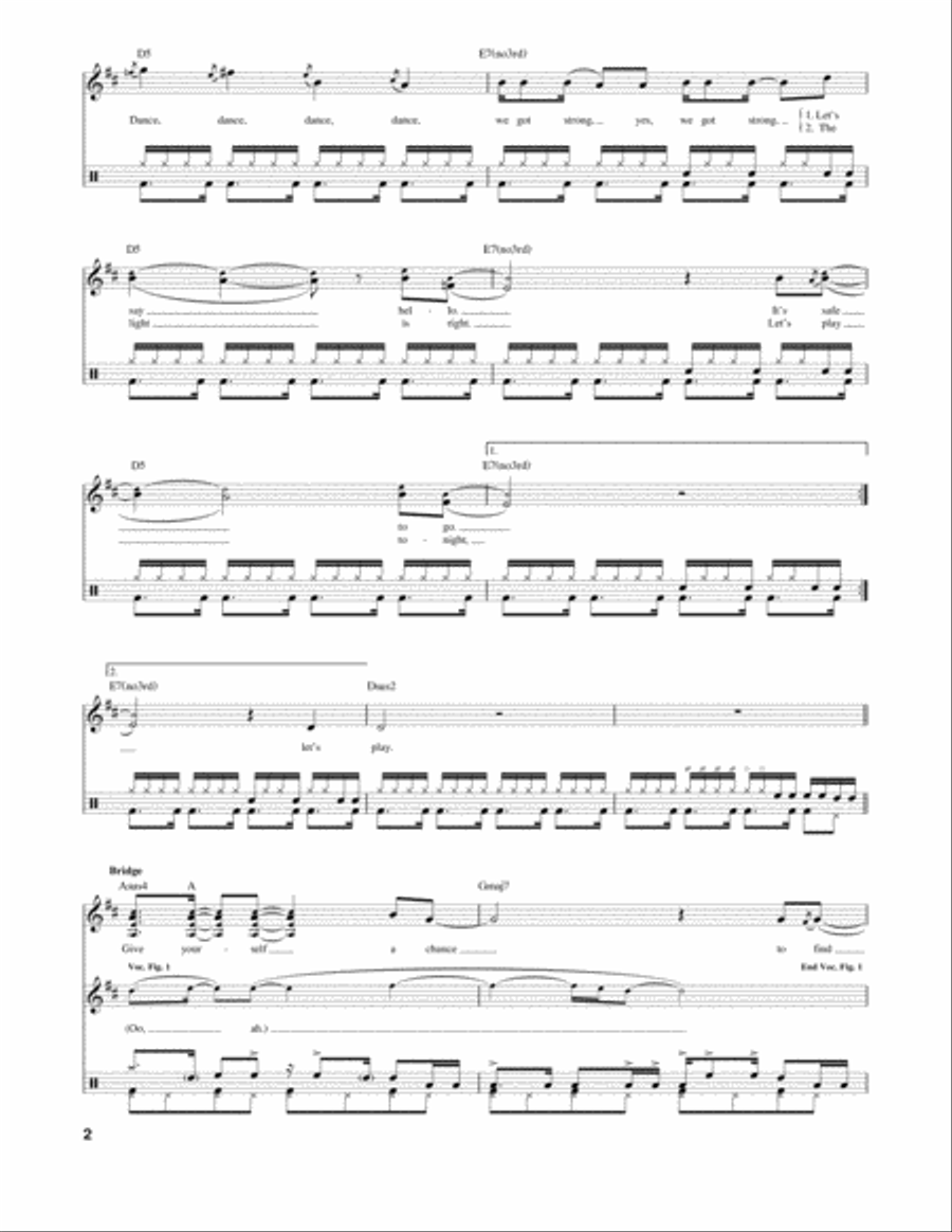 Dance Drum Set scores gallery preview page 2