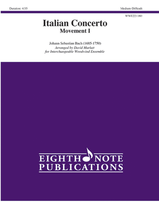 Italian Concerto Movement I