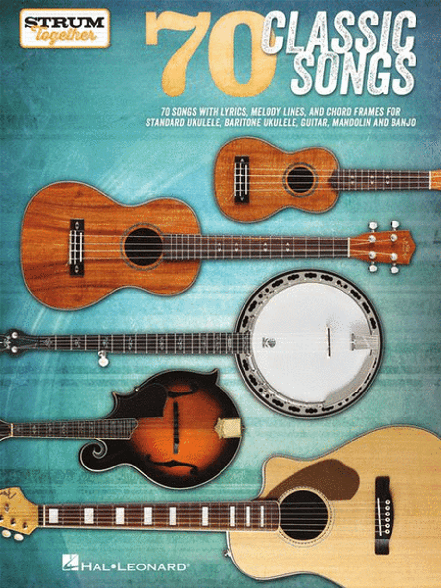 70 Classic Songs – Strum Together Banjo scores gallery preview page 2