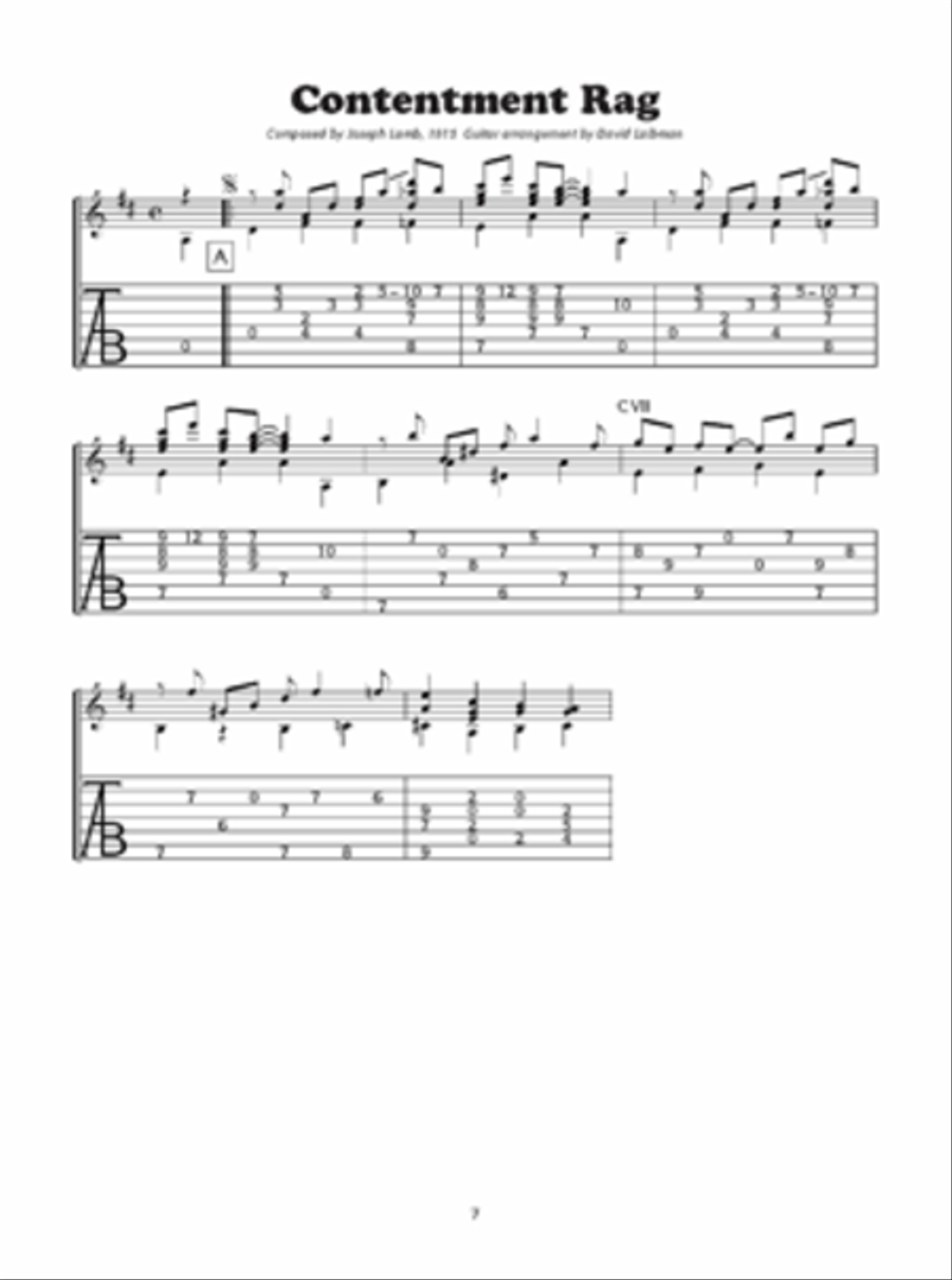 Classic Ragtime Guitar, Volume 1 Fingerpicking Guitar scores gallery preview page 4