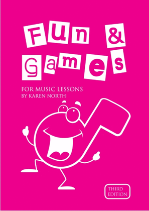 Book cover for Fun & Games for Music Lessons