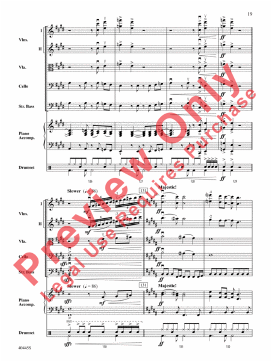 The Rolling Stones on Tour String Orchestra scores gallery preview page 20