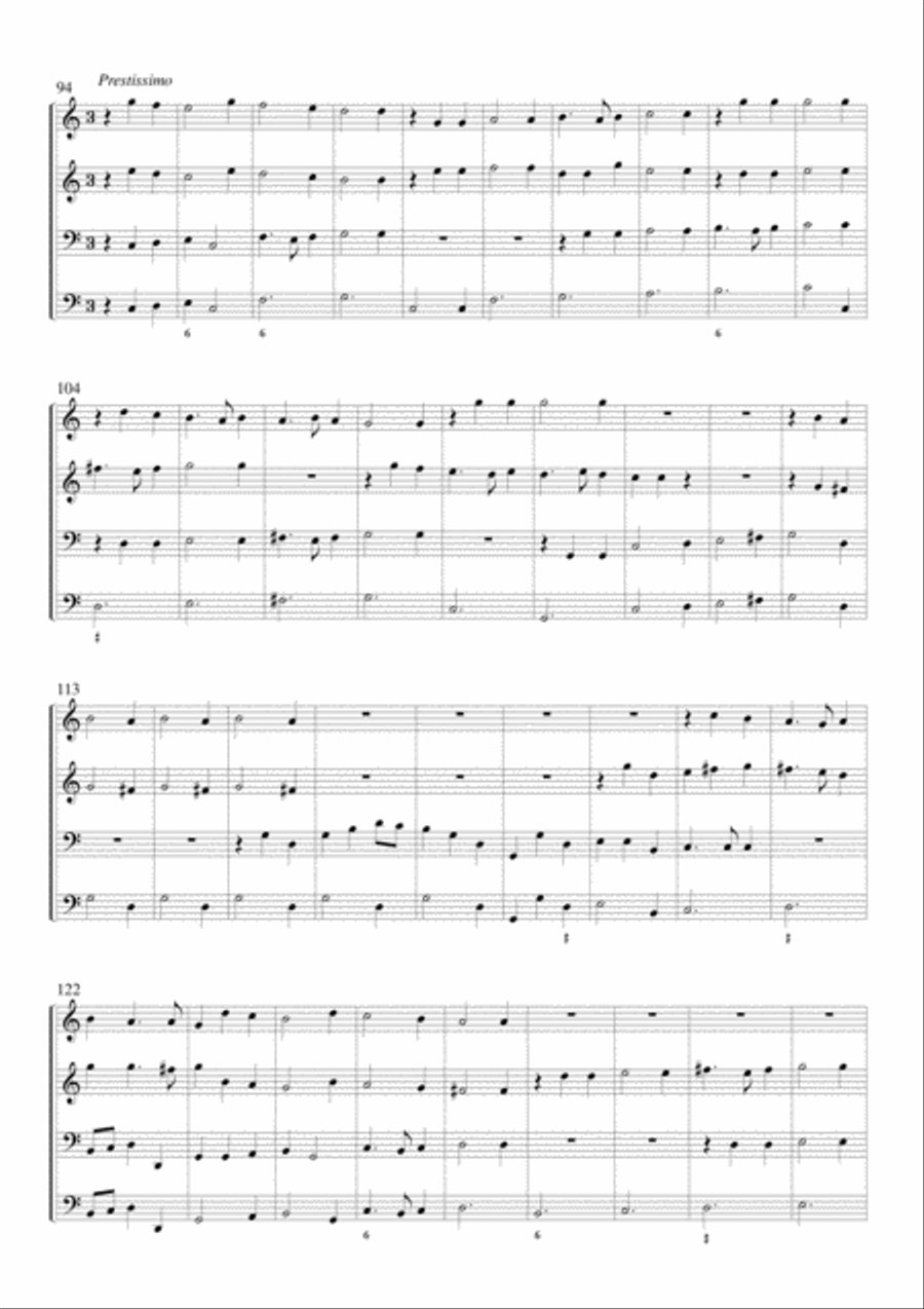 Isabella Leonarda, Sonata op.16 n.9 in C major Small Ensemble scores gallery preview page 6