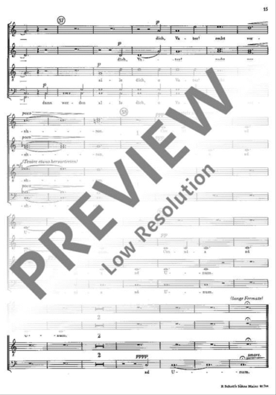 Kantate Nr. 8 4-Part scores gallery preview page 14