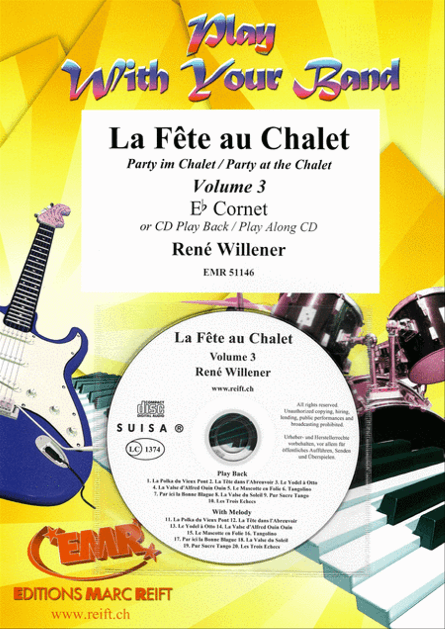 La Fete au Chalet Volume 3 Cornet scores gallery preview page 1