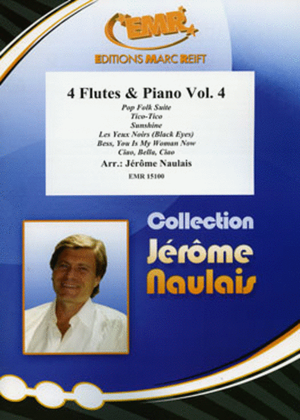Book cover for 4 Flutes & Piano Vol. 4