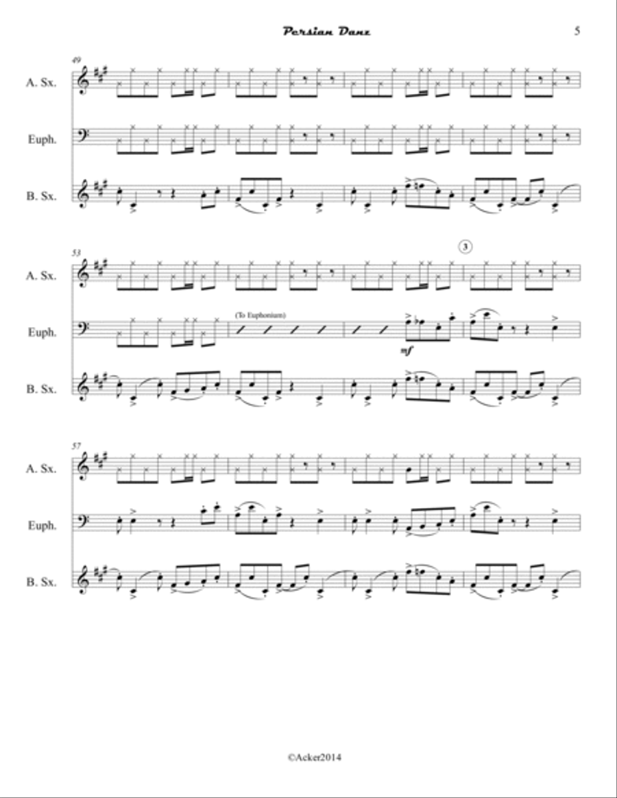 Persian Tanz School and Community scores gallery preview page 5