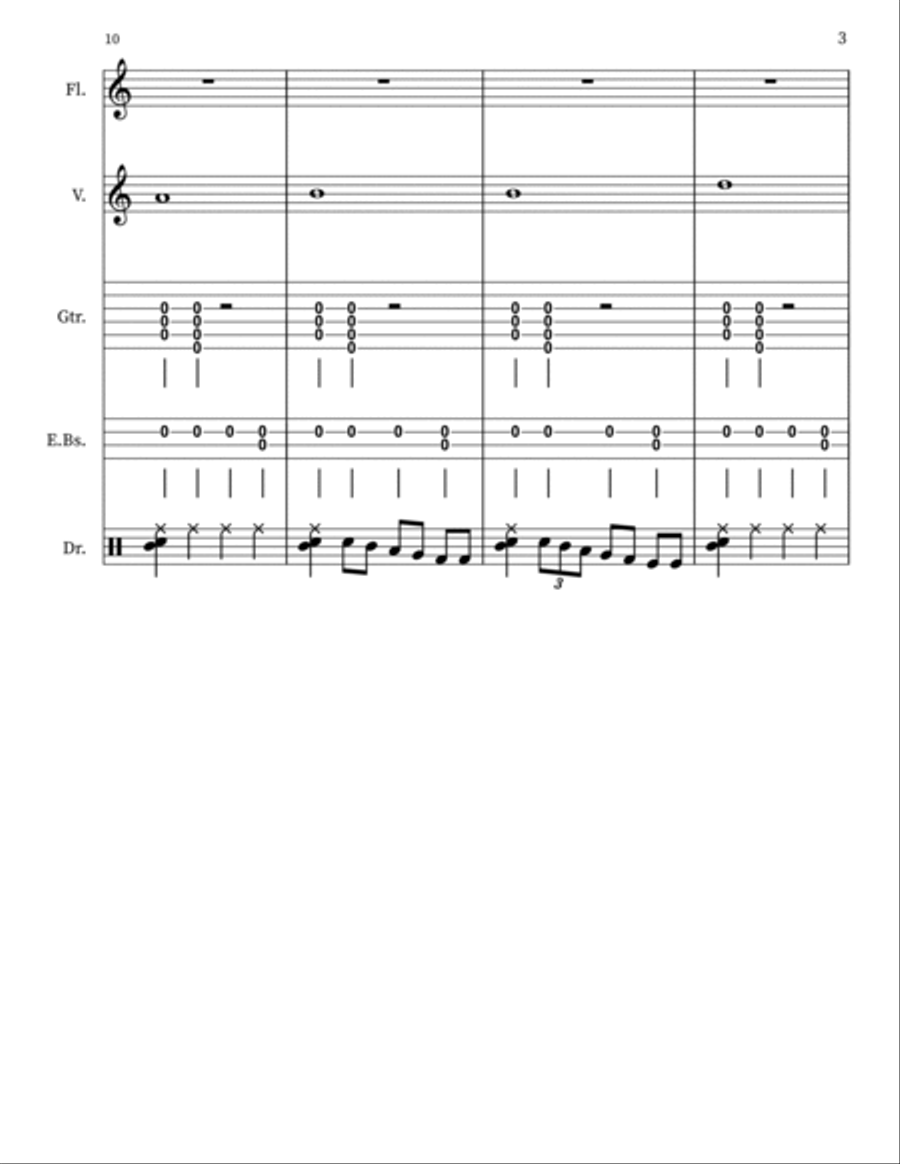 In Heaven Small Ensemble scores gallery preview page 3