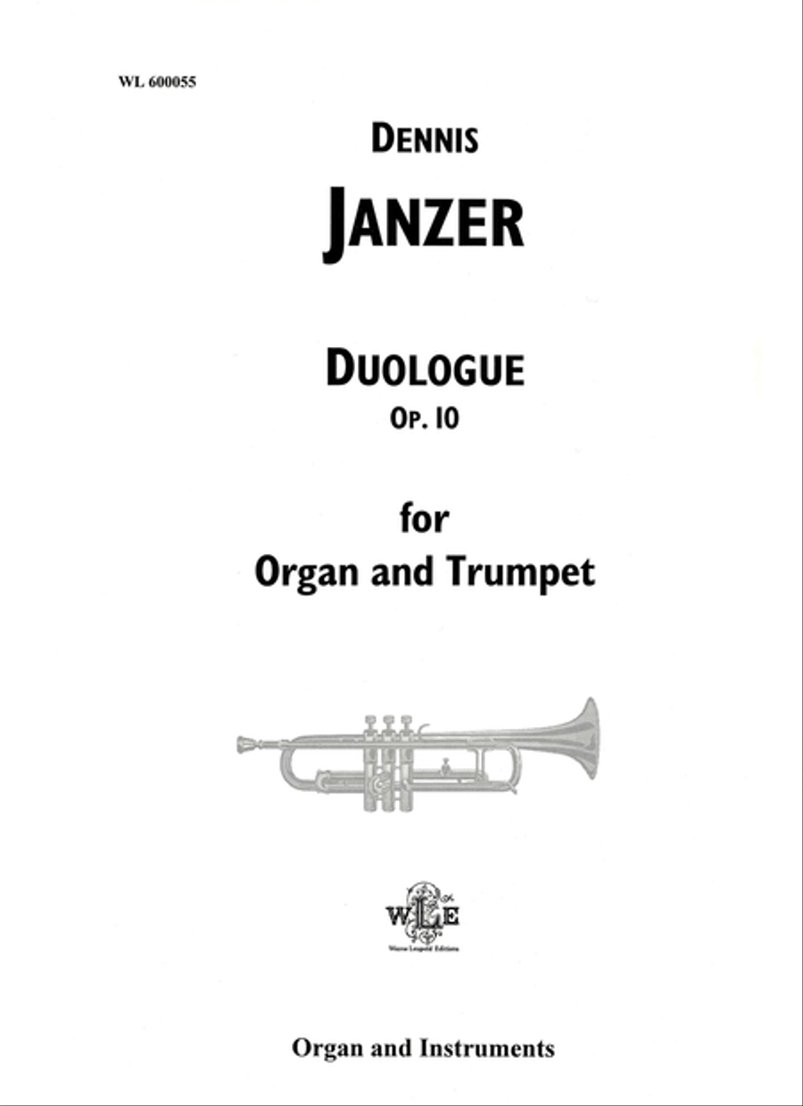 Duologue for Trumpet and Organ Trumpet scores gallery preview page 1
