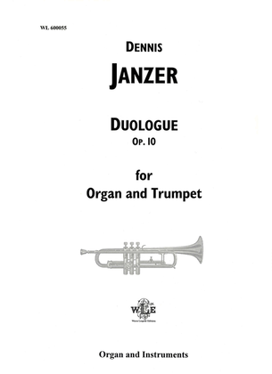 Book cover for Duologue for Trumpet and Organ