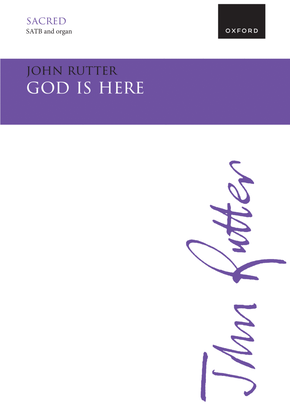 Book cover for God is here