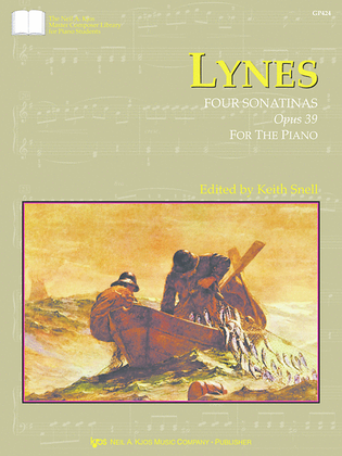 Book cover for Lynes: Four Sonatinas, Opus 39