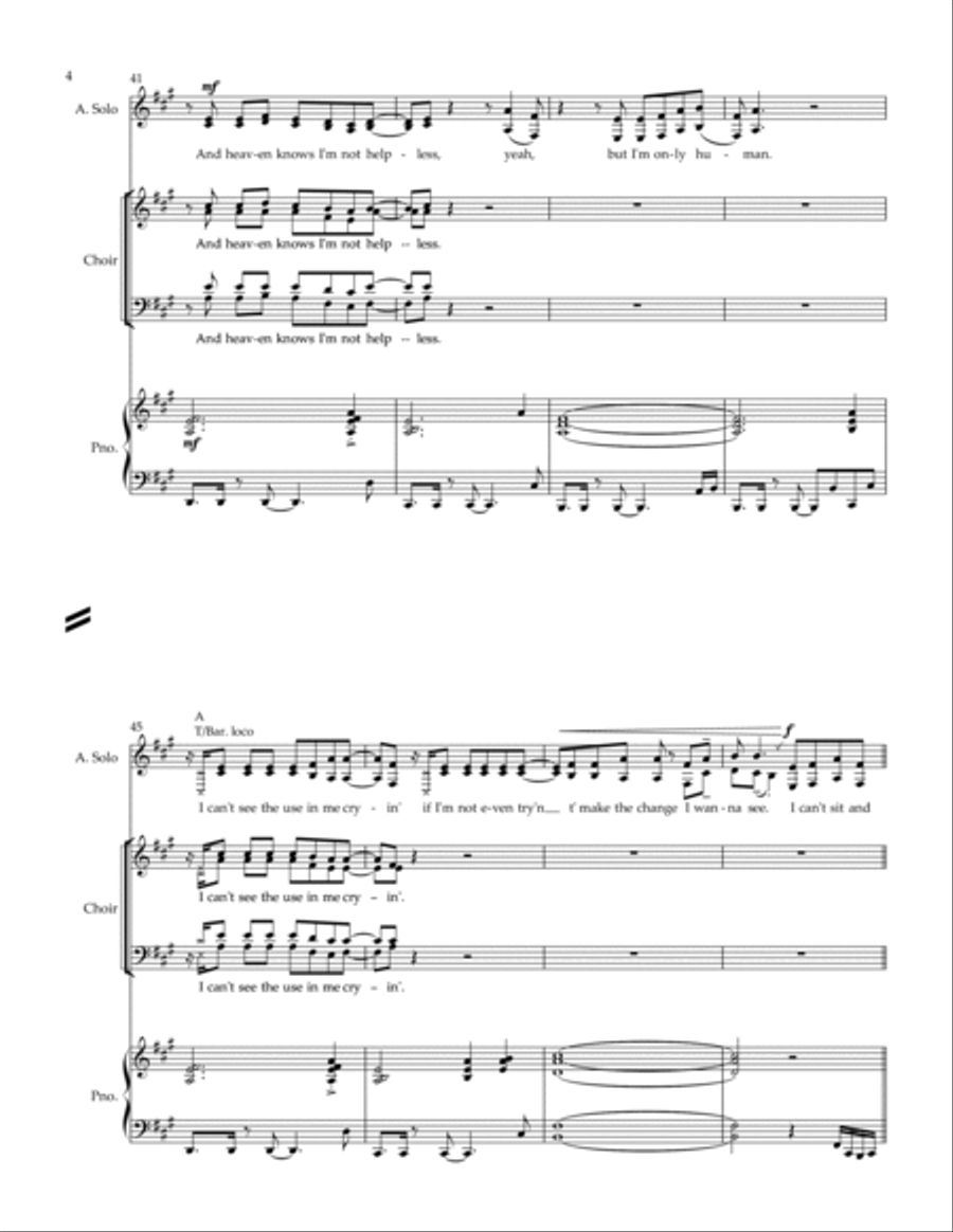 Preach Preach 4-Part scores gallery preview page 4
