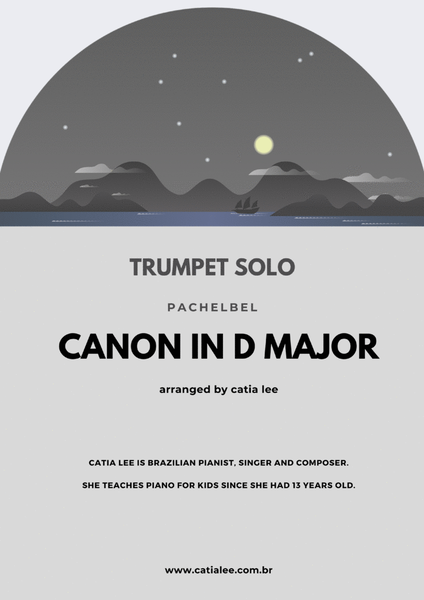 Canon in D - Pachelbel - for trumpet solo A Major image number null