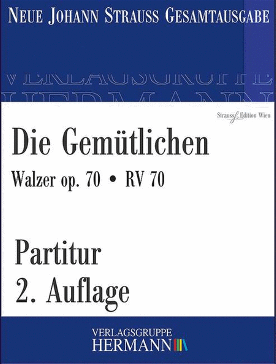 Die Gemütlichen op. 70 RV 70 Orchestra scores gallery preview page 1