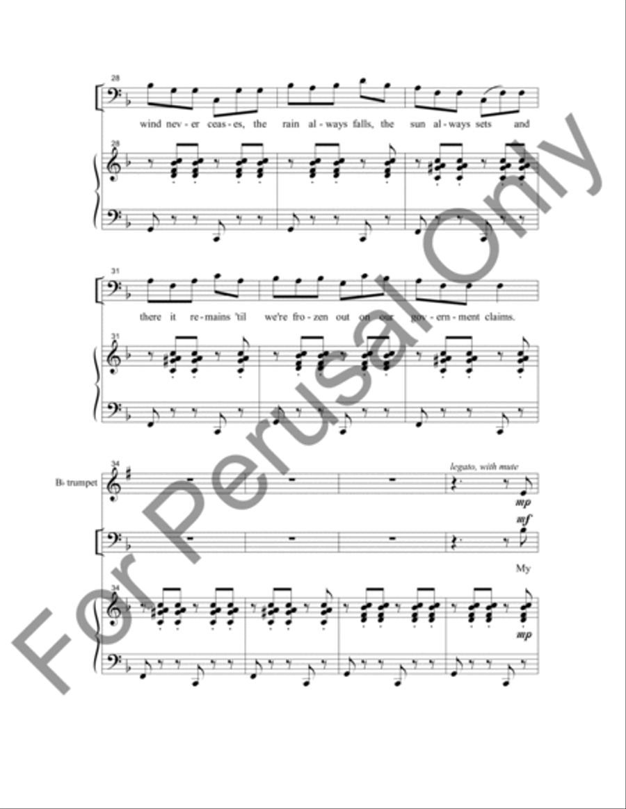 Deux Chansons Canadiennes 4-Part scores gallery preview page 4