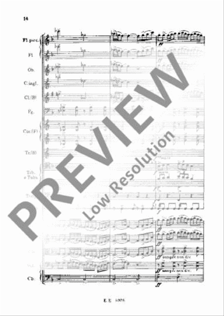Polovtsian Dances Orchestra scores gallery preview page 17