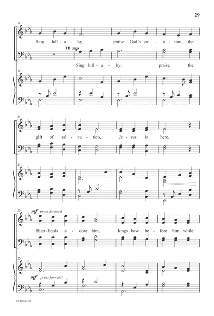 Let Us Adore Him Let Us Adore Him 4-Part scores gallery preview page 31