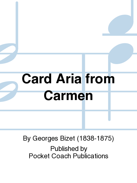 Card Aria from Carmen