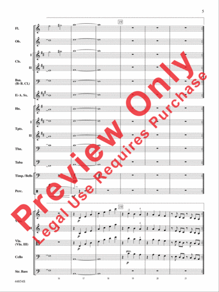 Romeo and Juliet Overture Full Orchestra scores gallery preview page 25