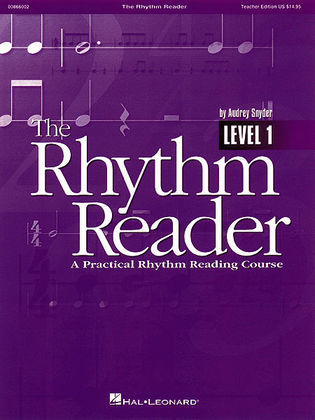 Book cover for The Rhythm Reader, Level 1