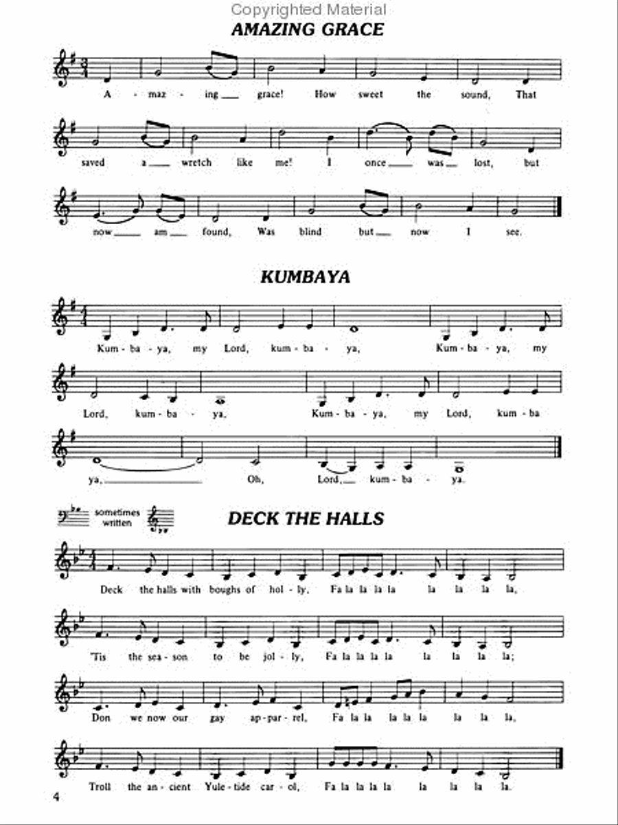 Alfred's Very First Tonechime Arrangements Handbell Choir scores gallery preview page 18