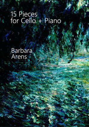 Book cover for Fifteen Pieces for Cello + Piano