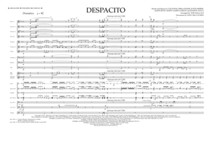 Despacito (arr. Tom Wallace) - Full Score