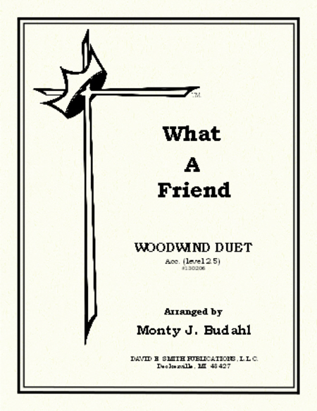 What A Friend (Flute-Clarinet)