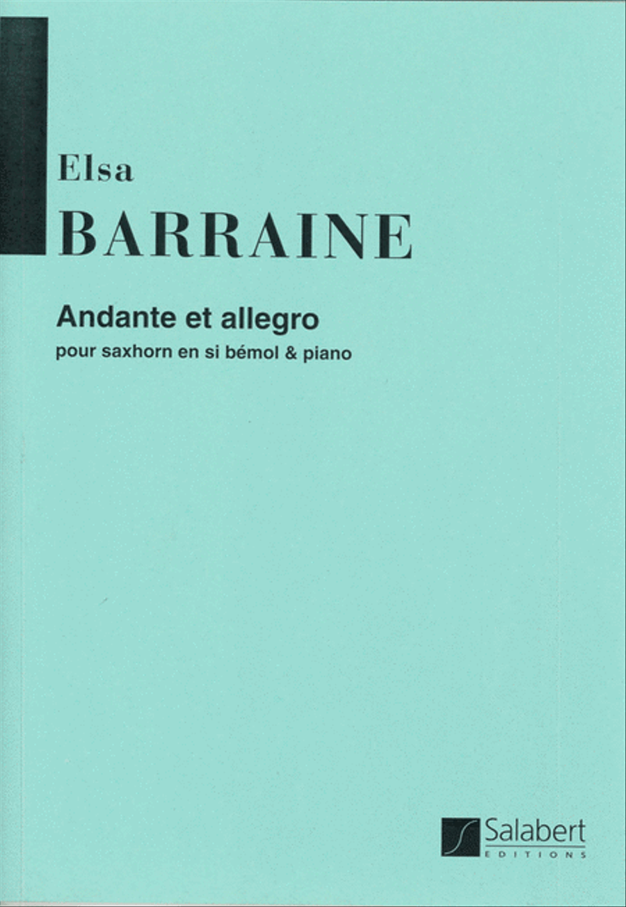 Andante et Allegro Euphonium scores gallery preview page 1