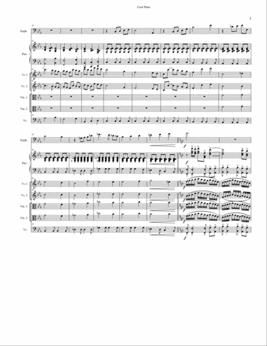 Cool Pines Cool Pines Small Ensemble scores gallery preview page 3