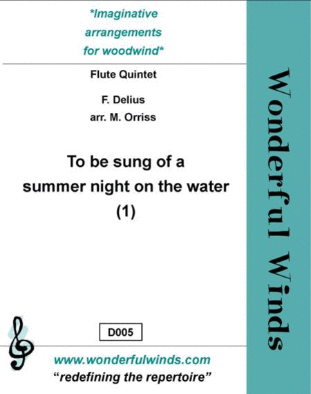 To Be Sung Of A Summer Night On The Water (1) image number null