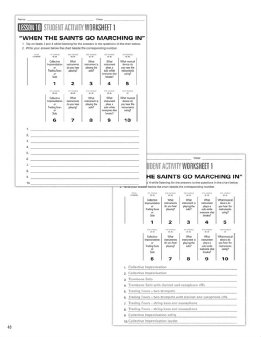 Jazz for Young People, Vol. 2, a Teacher's Resouce Guide To Choir scores gallery preview page 9