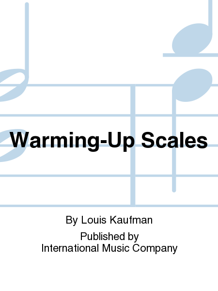 Warming-Up Scales